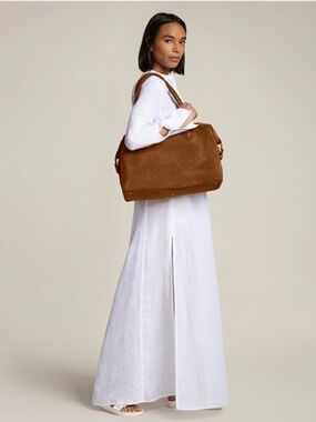 Metier Perriand suede bag